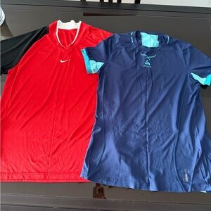 Nike shirt+ odlo shirt
